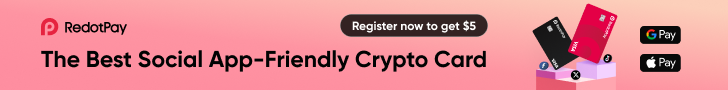 RedotPay — The Best Social App-Friendly Crypto Card